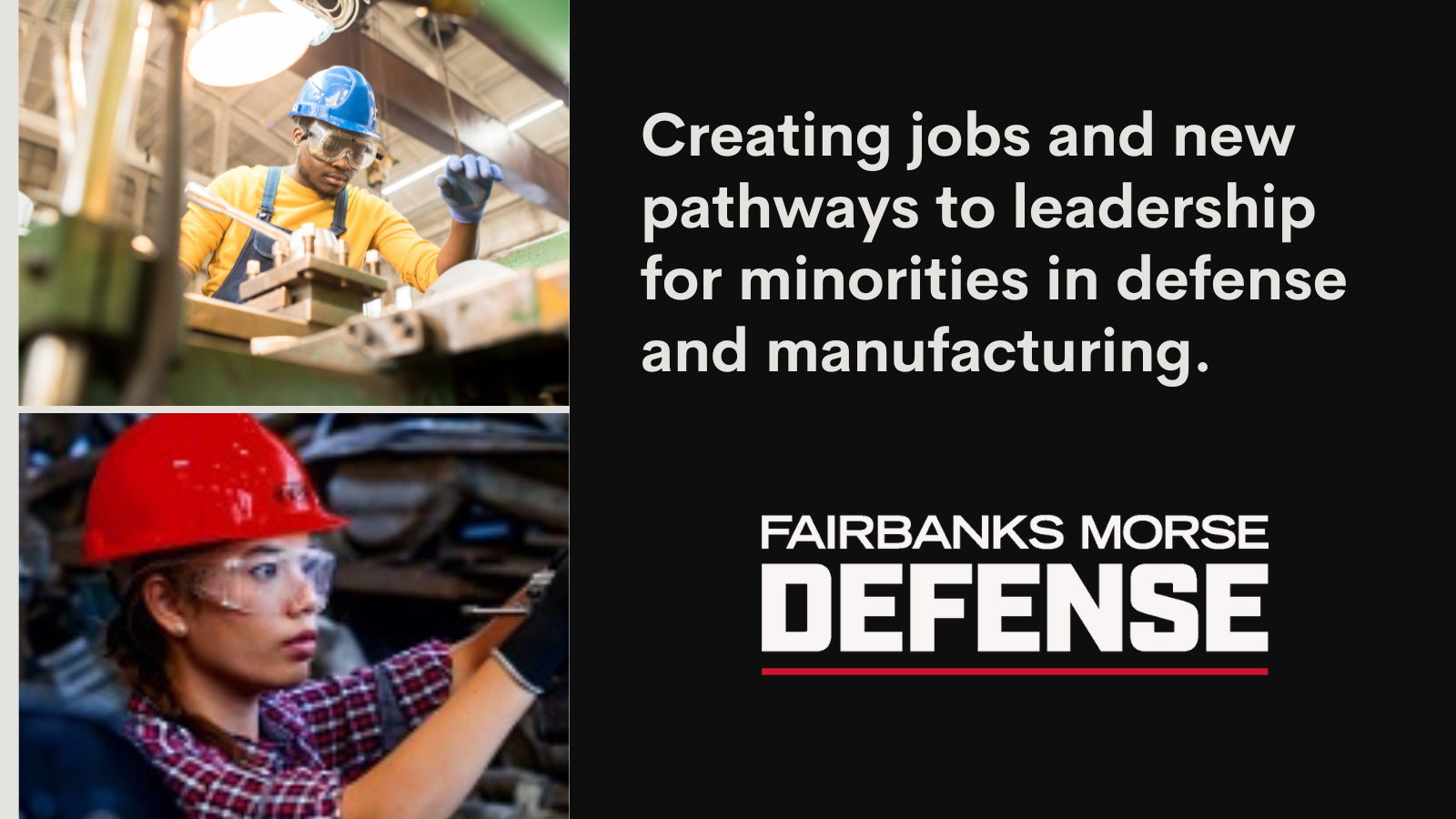 Fairbanks Morse Defense to Prioritize DEI by Establishing Committee to Create a Diversity Roadmap