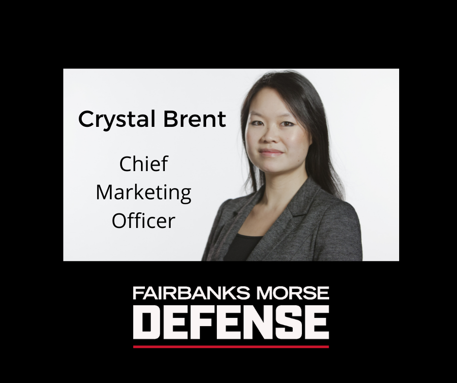 Fairbanks Morse Defense Promotes Crystal Brent to Chief Marketing Officer