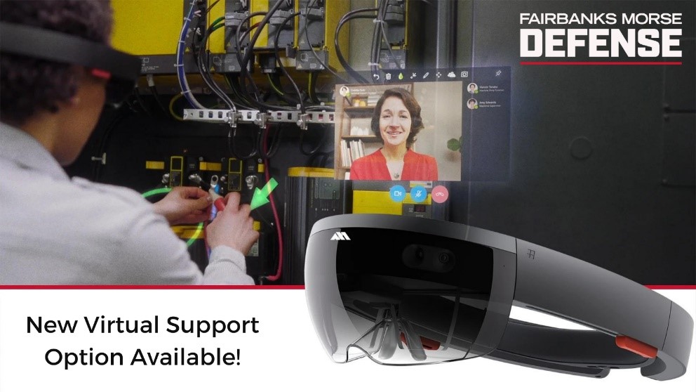 Fairbanks Morse Defense Introduces Mixed Reality Technology With FM OnBoard and Remote Video Collaboration