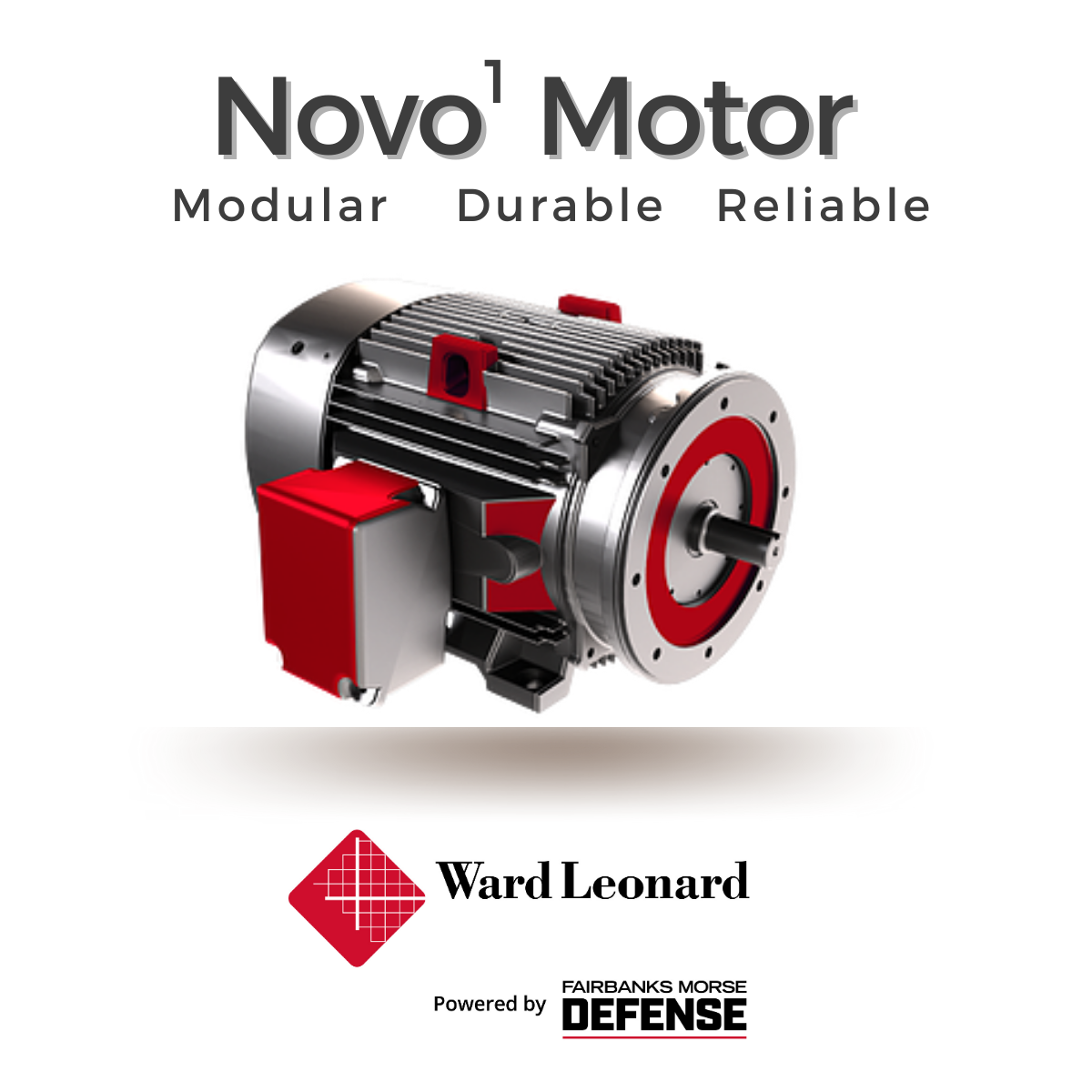 Ward Leonard, a Fairbanks Morse Defense Company, Introduces the Modular Novo1 Motor Line